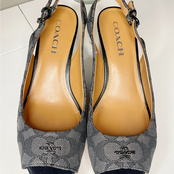 Coach Monogram Wedges - Picture 3 of 6